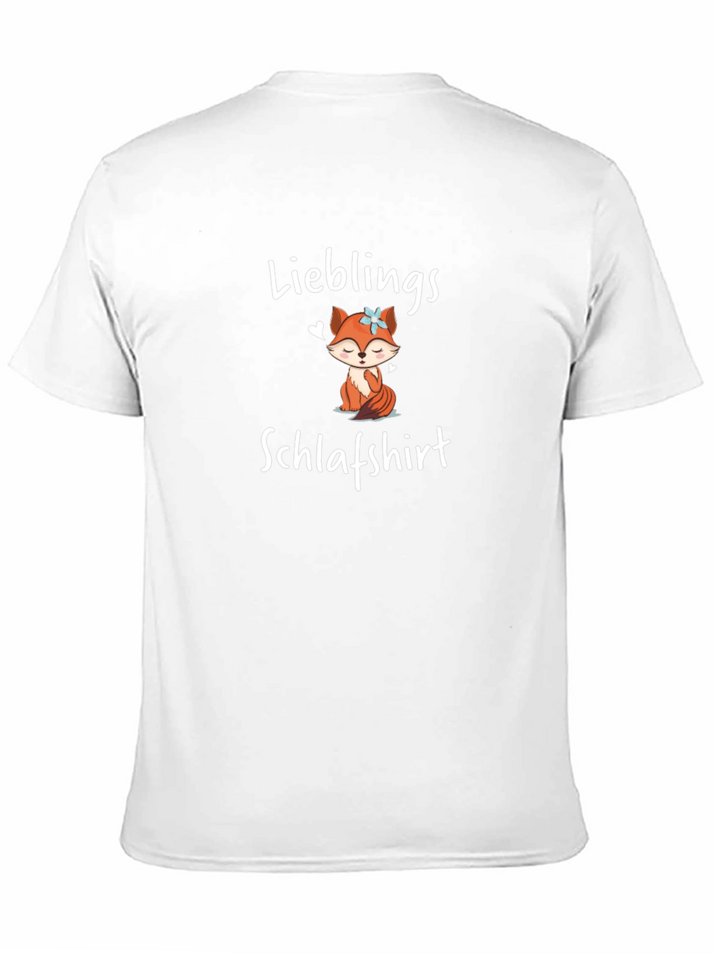 Cute Fox Lieblings Schlafshirt T-Shirt
