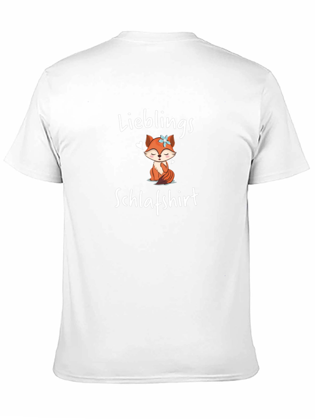 Cute Fox Lieblings Schlafshirt T-Shirt
