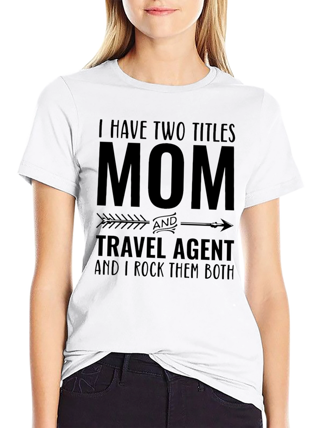 Mom & Travel Agent T-Shirt: I Rock Them Both!