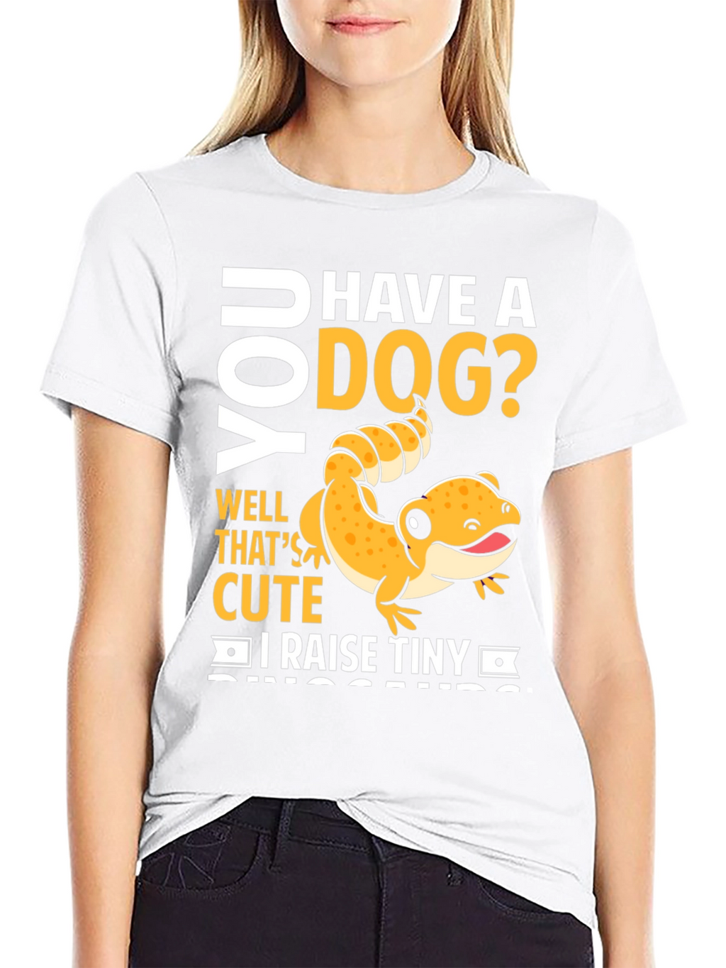 Funny Reptile Lover T-Shirt - I Raise Tiny Dinosaurs!