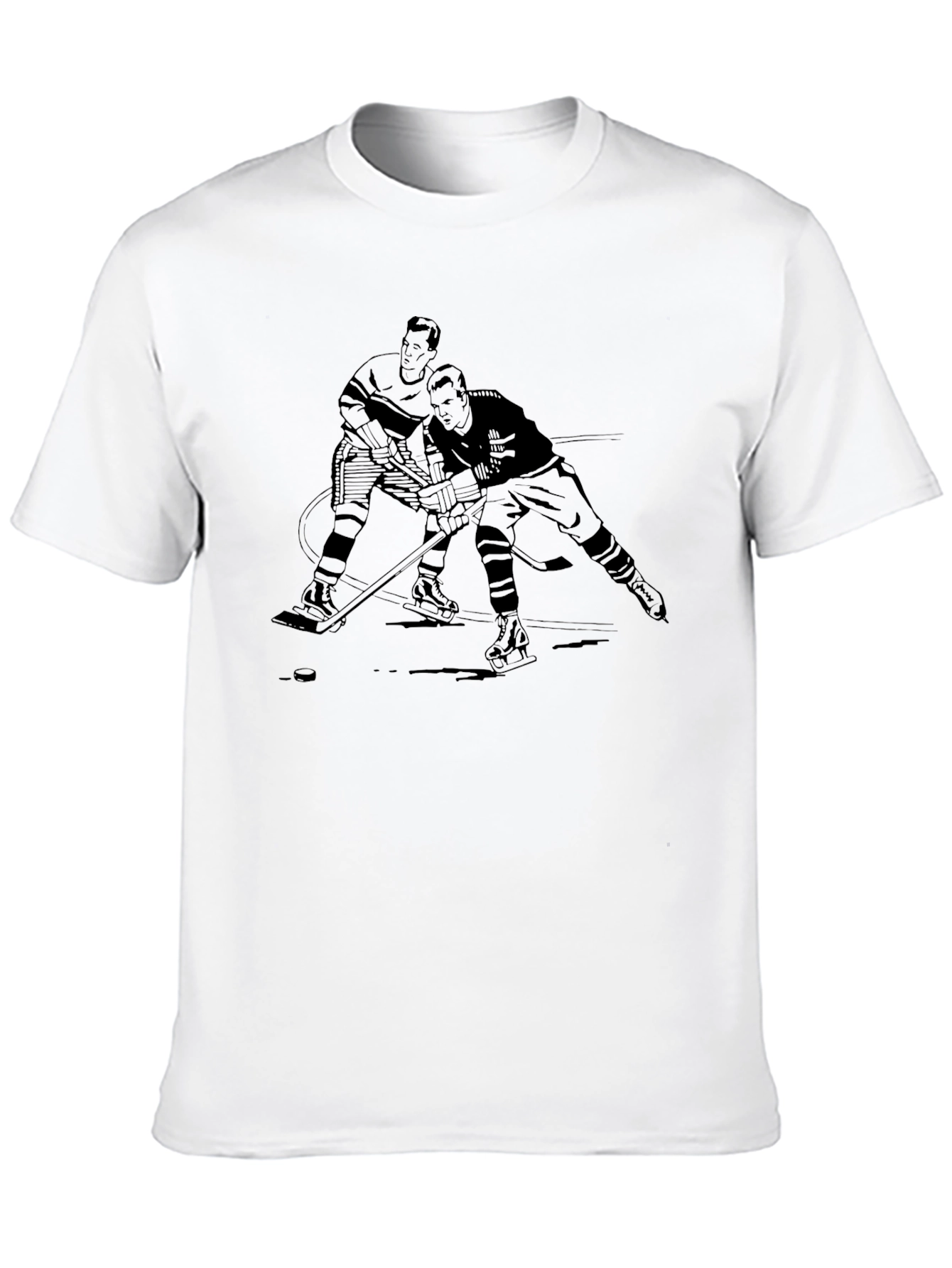 Hockey Players Graphic T-Shirt