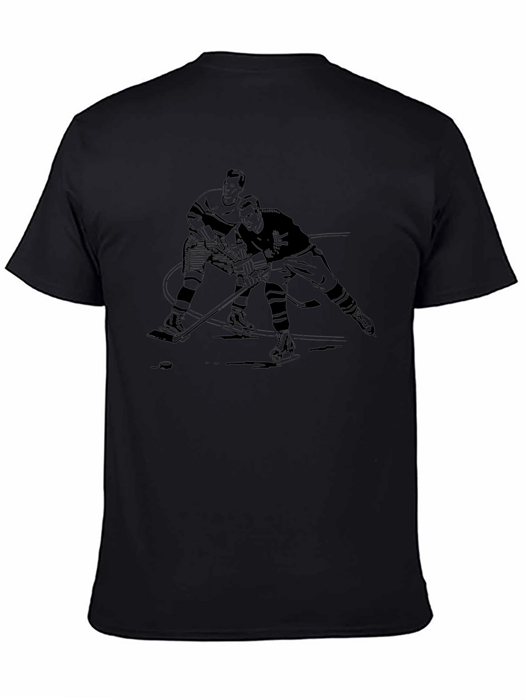 Hockey Players Graphic T-Shirt