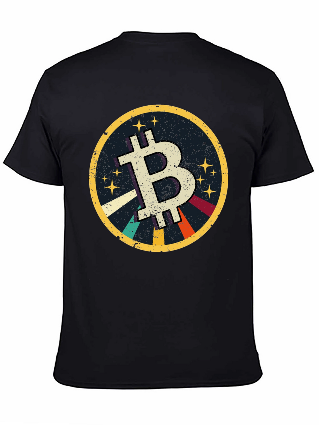 Bitcoin Retro Graphic Tee - Crypto Currency T-Shirt