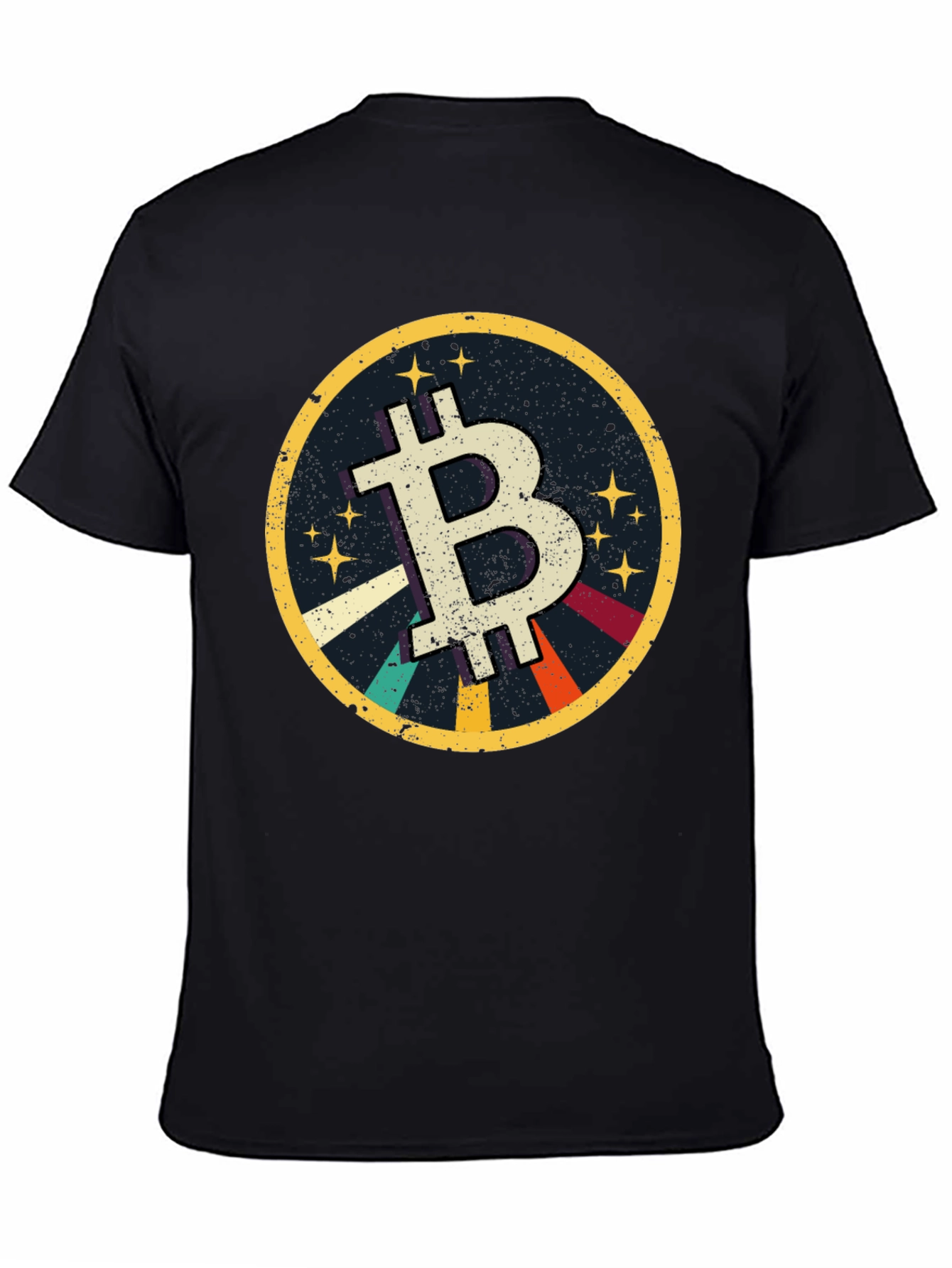Bitcoin Retro Graphic Tee - Crypto Currency T-Shirt