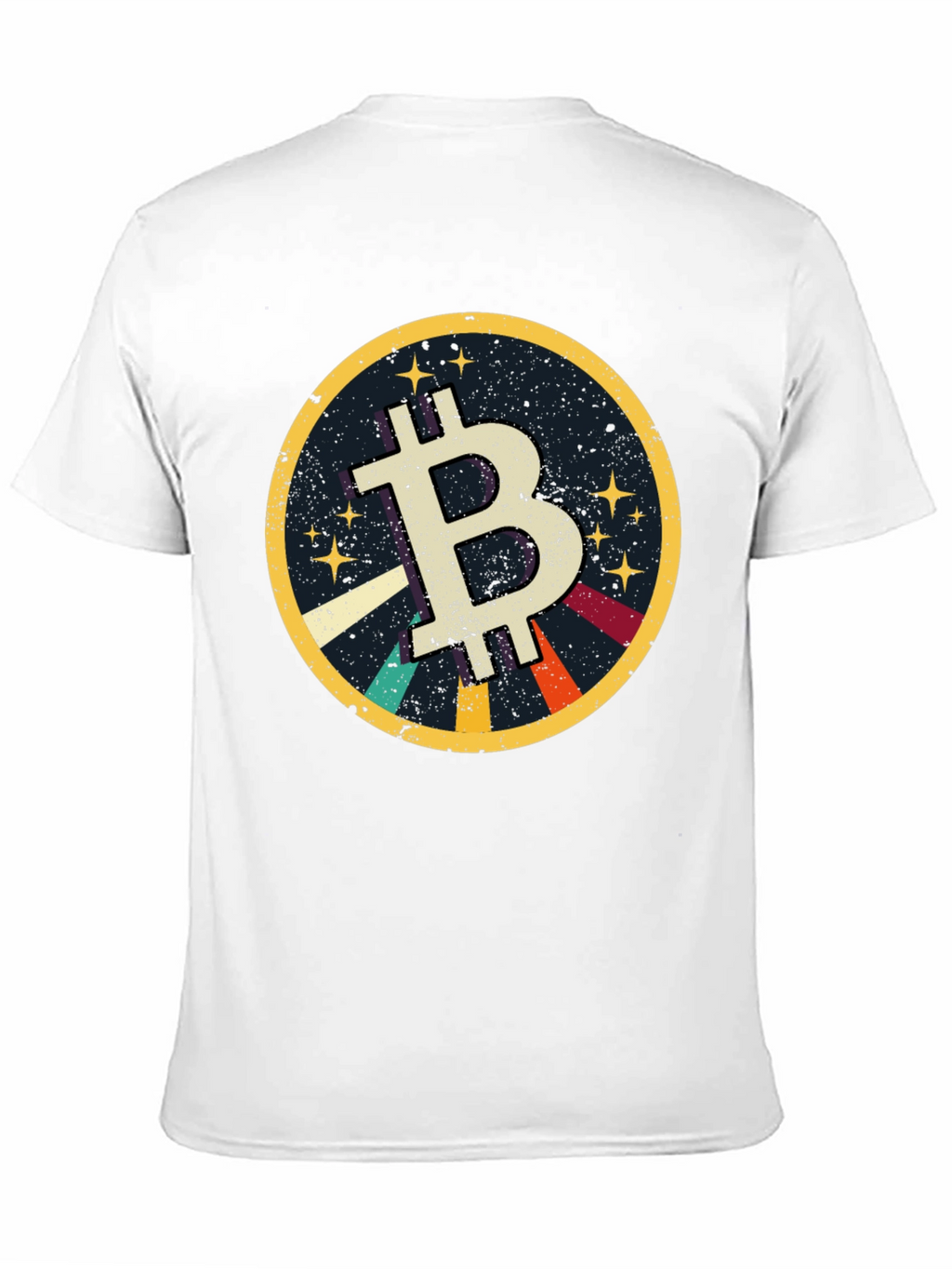 Bitcoin Retro Graphic Tee - Crypto Currency T-Shirt
