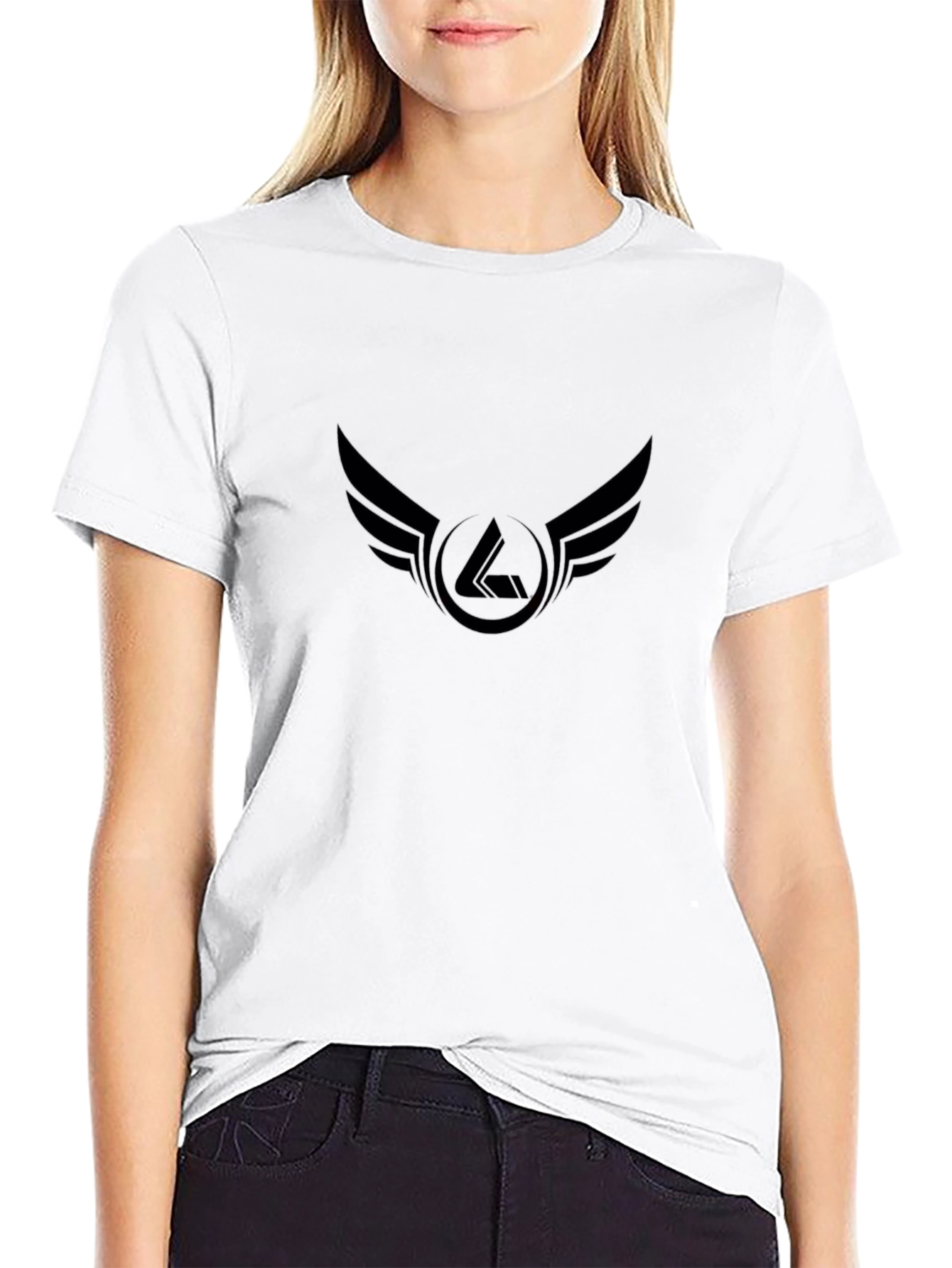 Winged Emblem Black T-Shirt