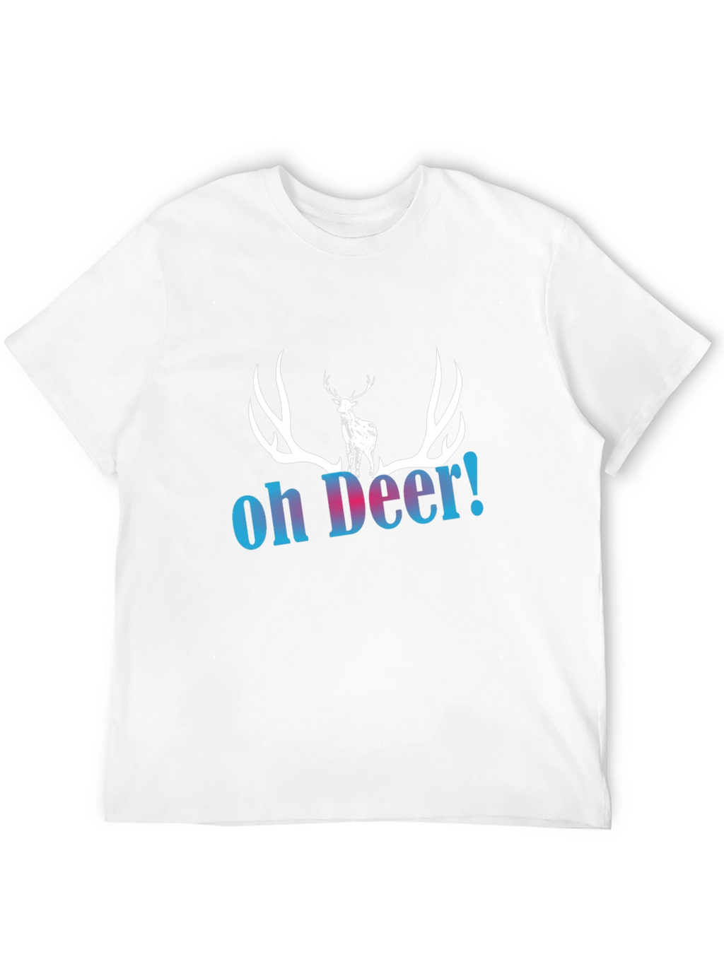 Oh Deer! Graphic Print T-Shirt