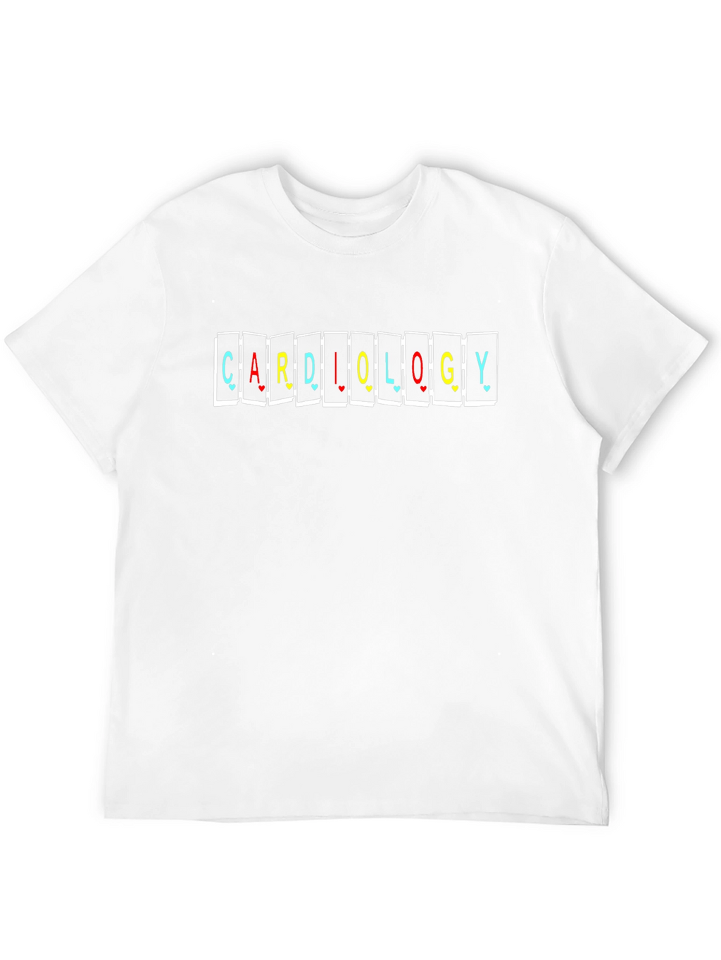 Cardiology Scrabbled T-Shirt - Doctor Nurse Medical