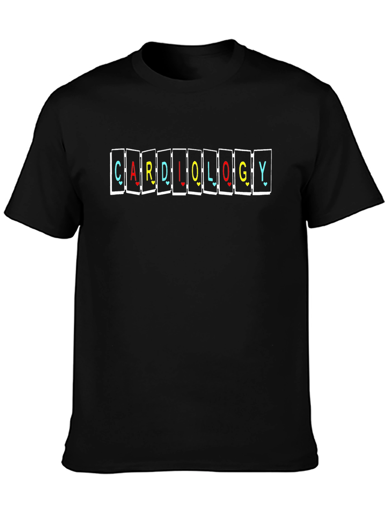 Cardiology Scrabbled T-Shirt - Doctor Nurse Medical