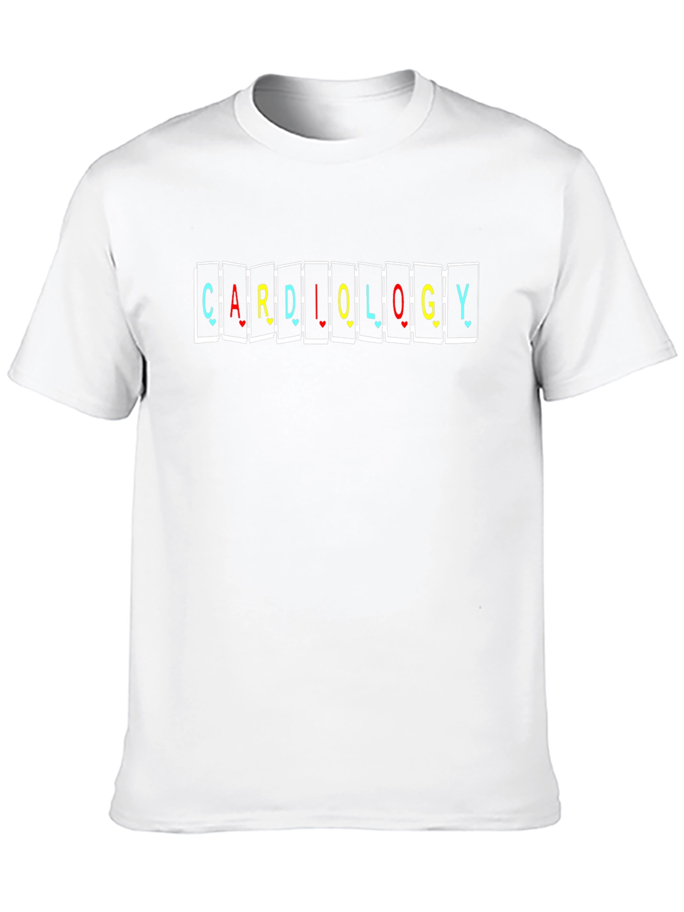 Cardiology Scrabbled T-Shirt - Doctor Nurse Medical