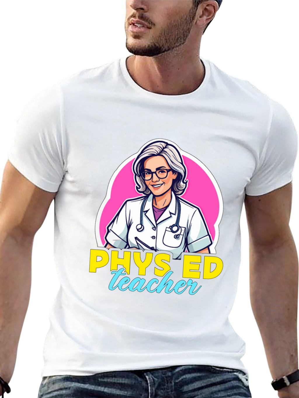 Phys Ed Teacher Graphic T-Shirt