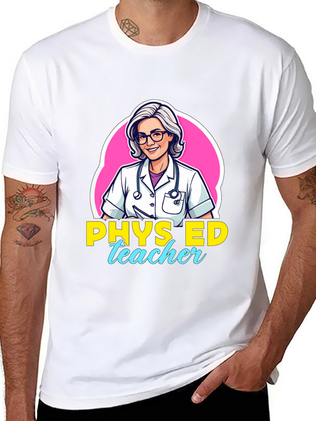 Phys Ed Teacher Graphic T-Shirt