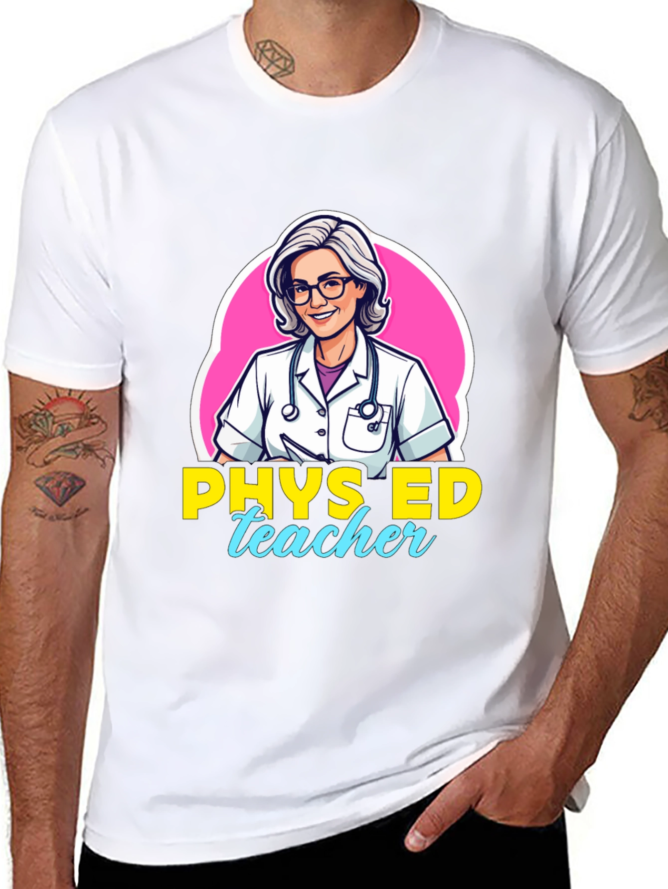 Phys Ed Teacher Graphic T-Shirt