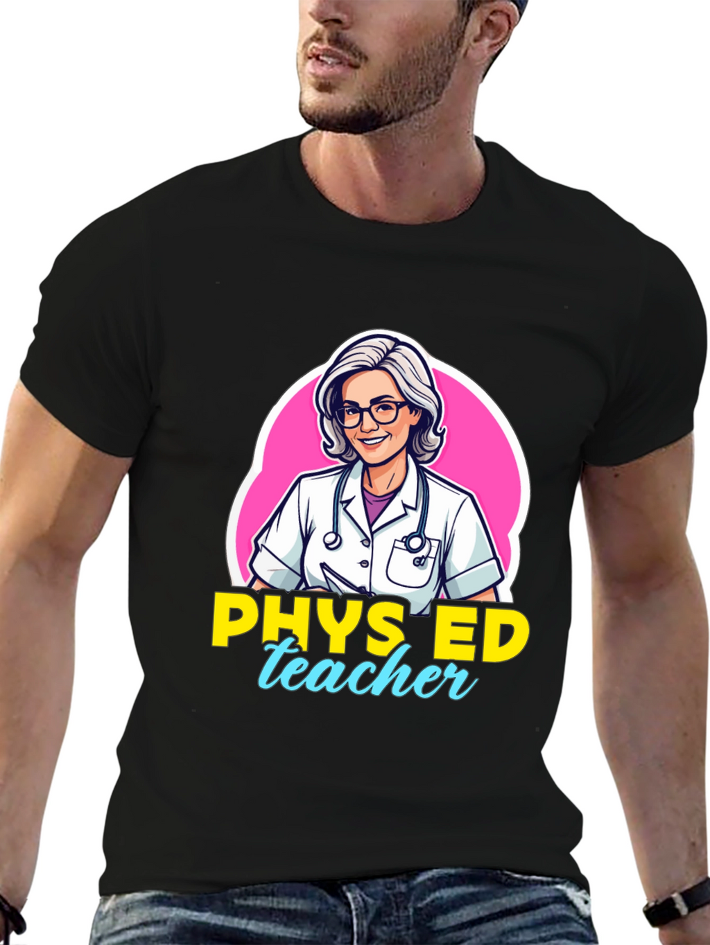 Phys Ed Teacher Graphic T-Shirt