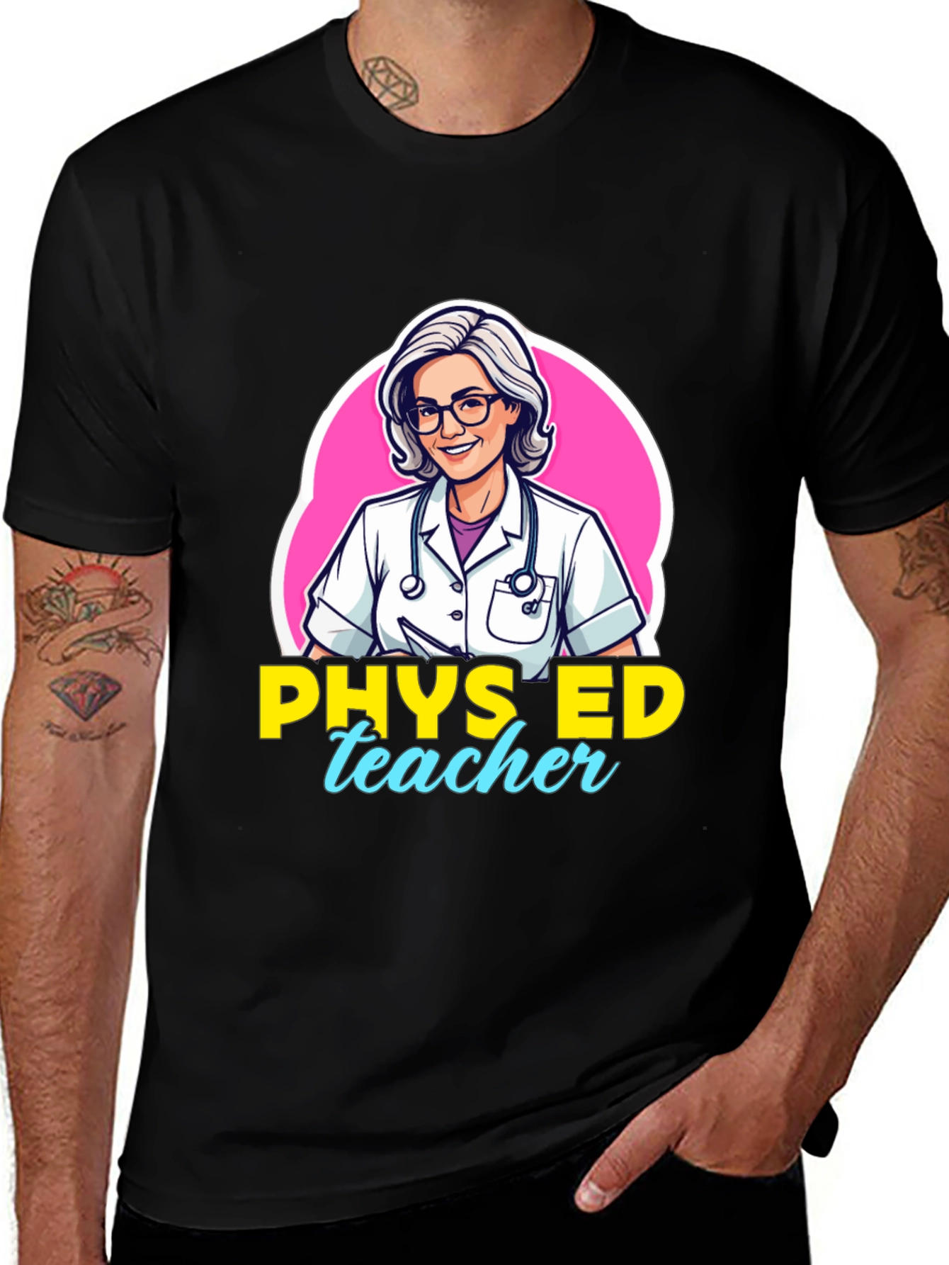 Phys Ed Teacher Graphic T-Shirt