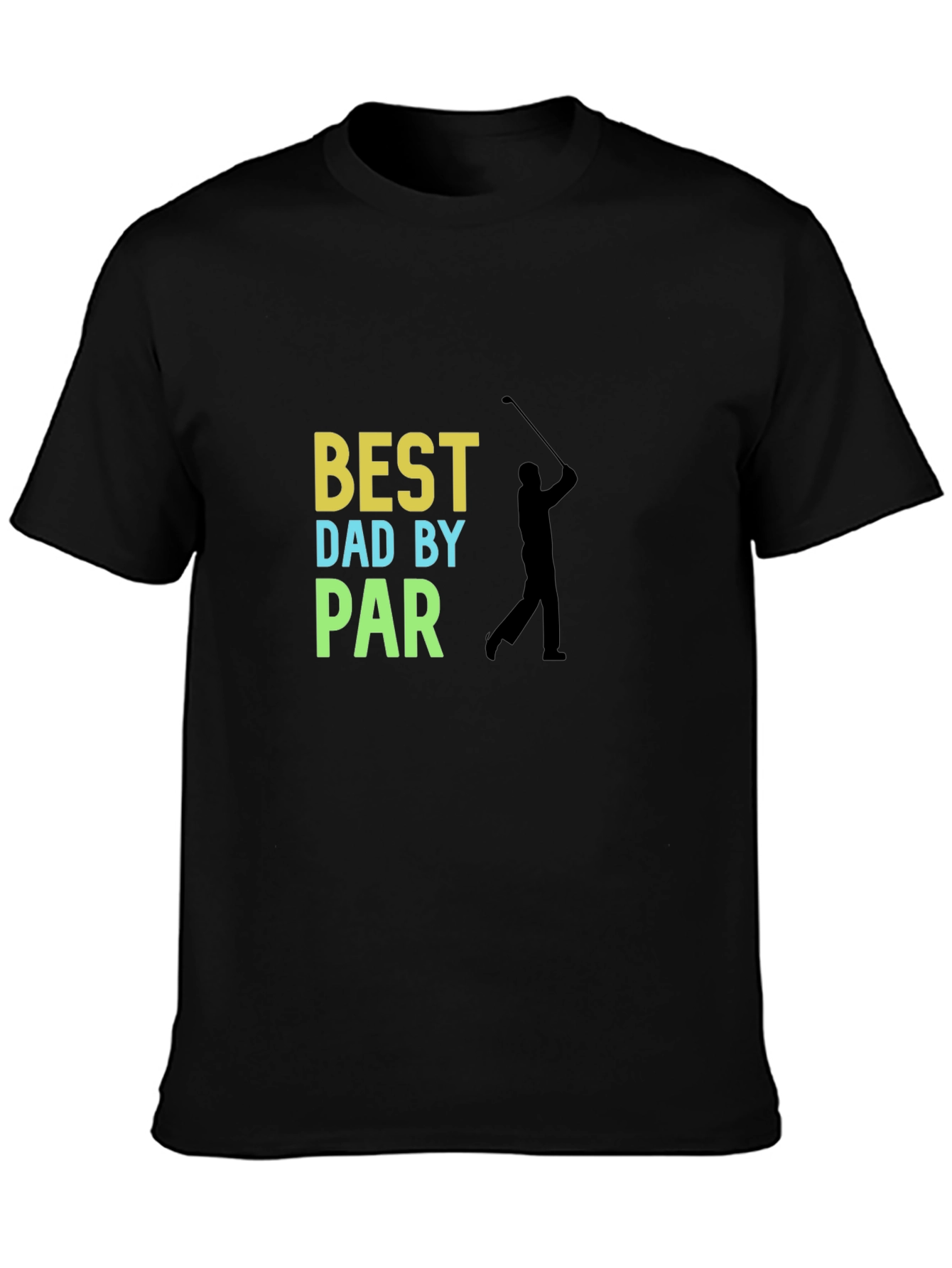 Best Dad By Par Golf T-Shirt - Gift for Golf Dad