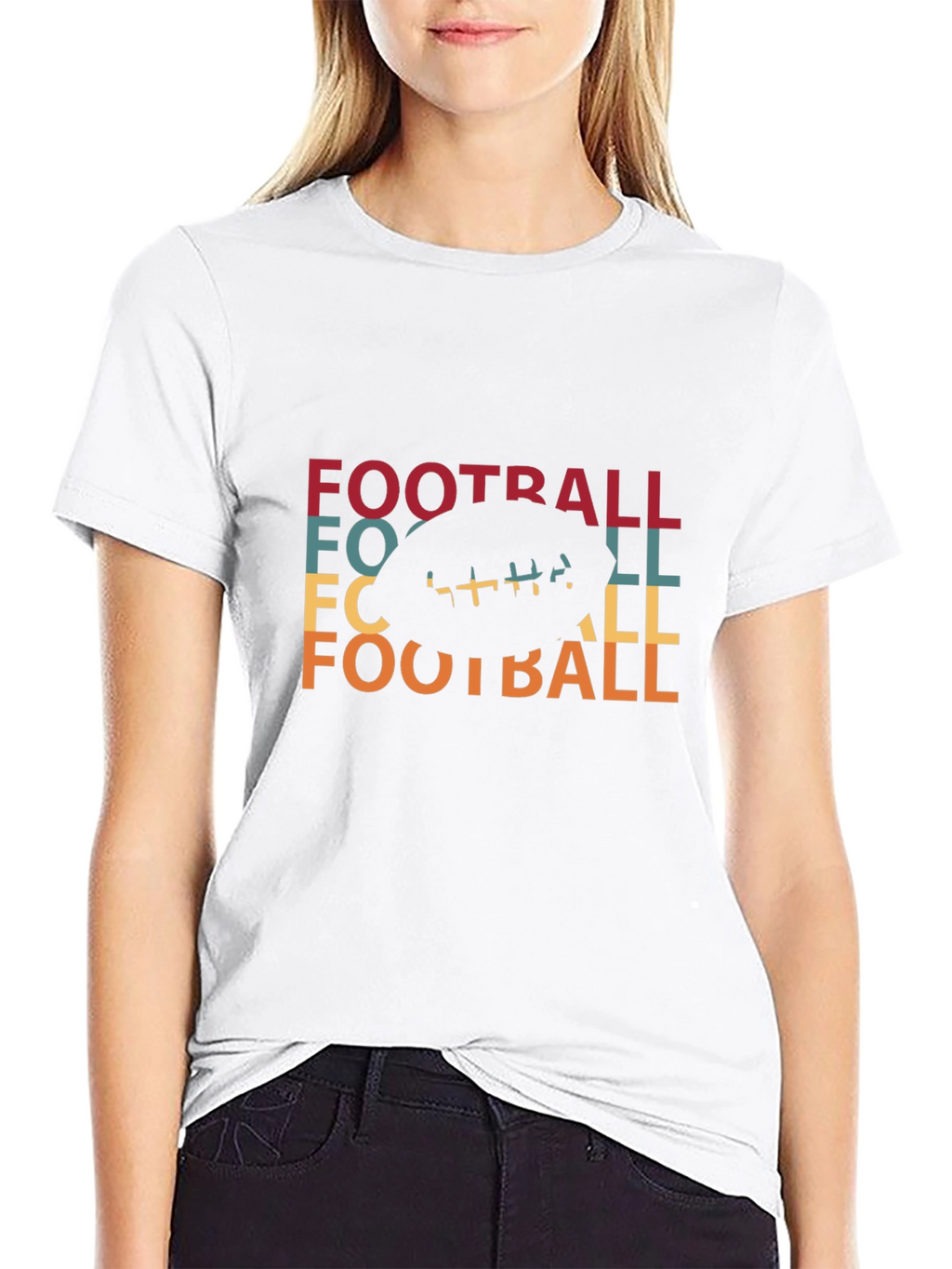 Retro Football Graphic Tee
