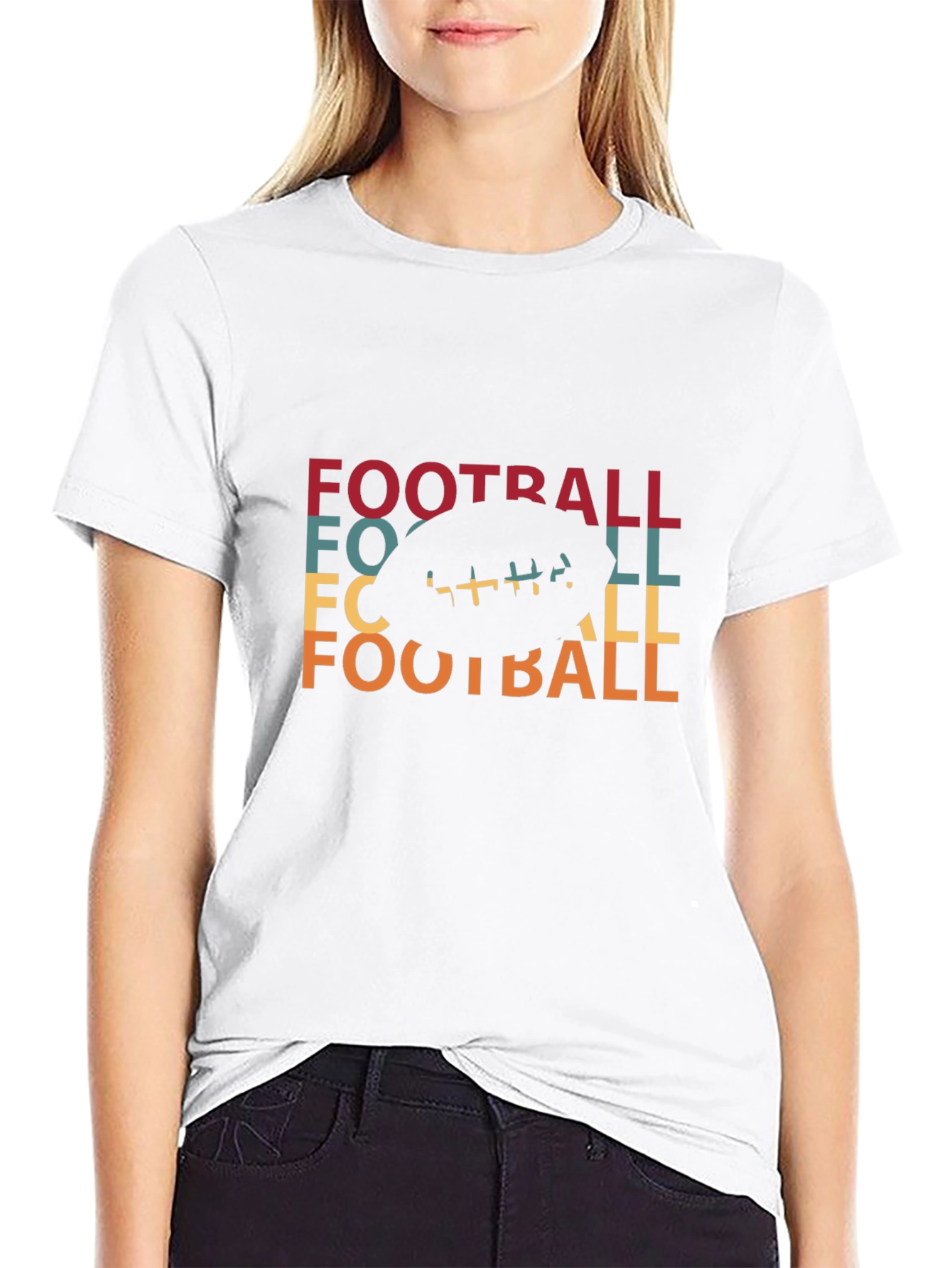 Retro Football Graphic Tee
