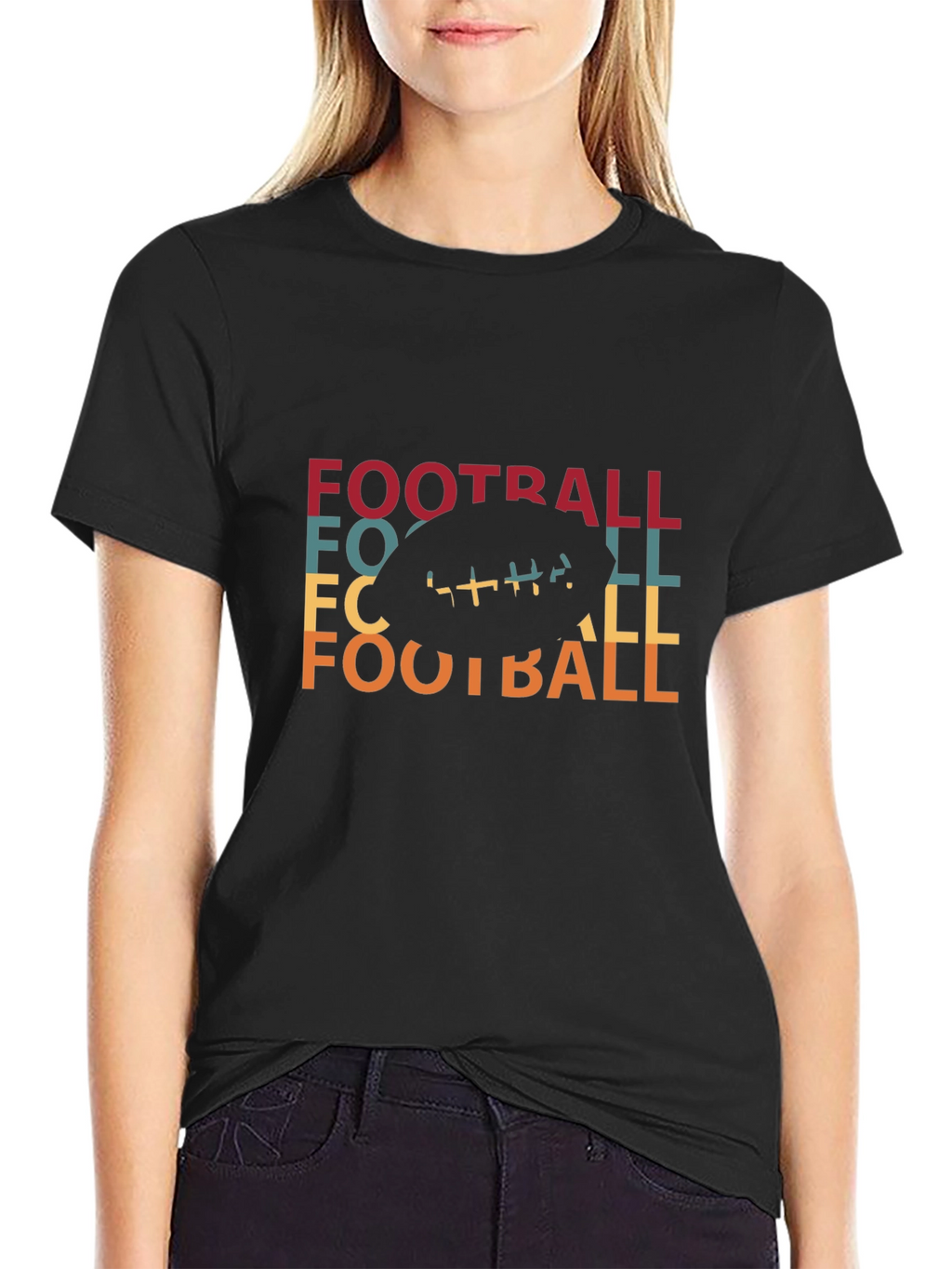 Retro Football Graphic Tee