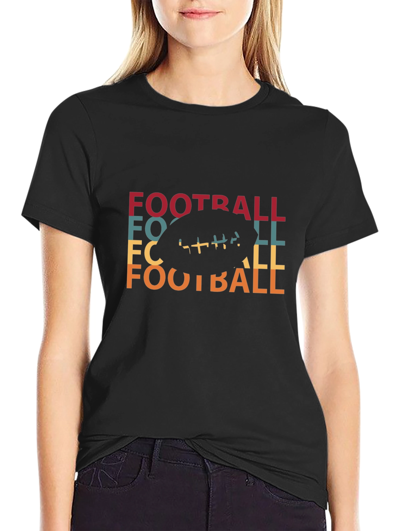 Retro Football Graphic Tee