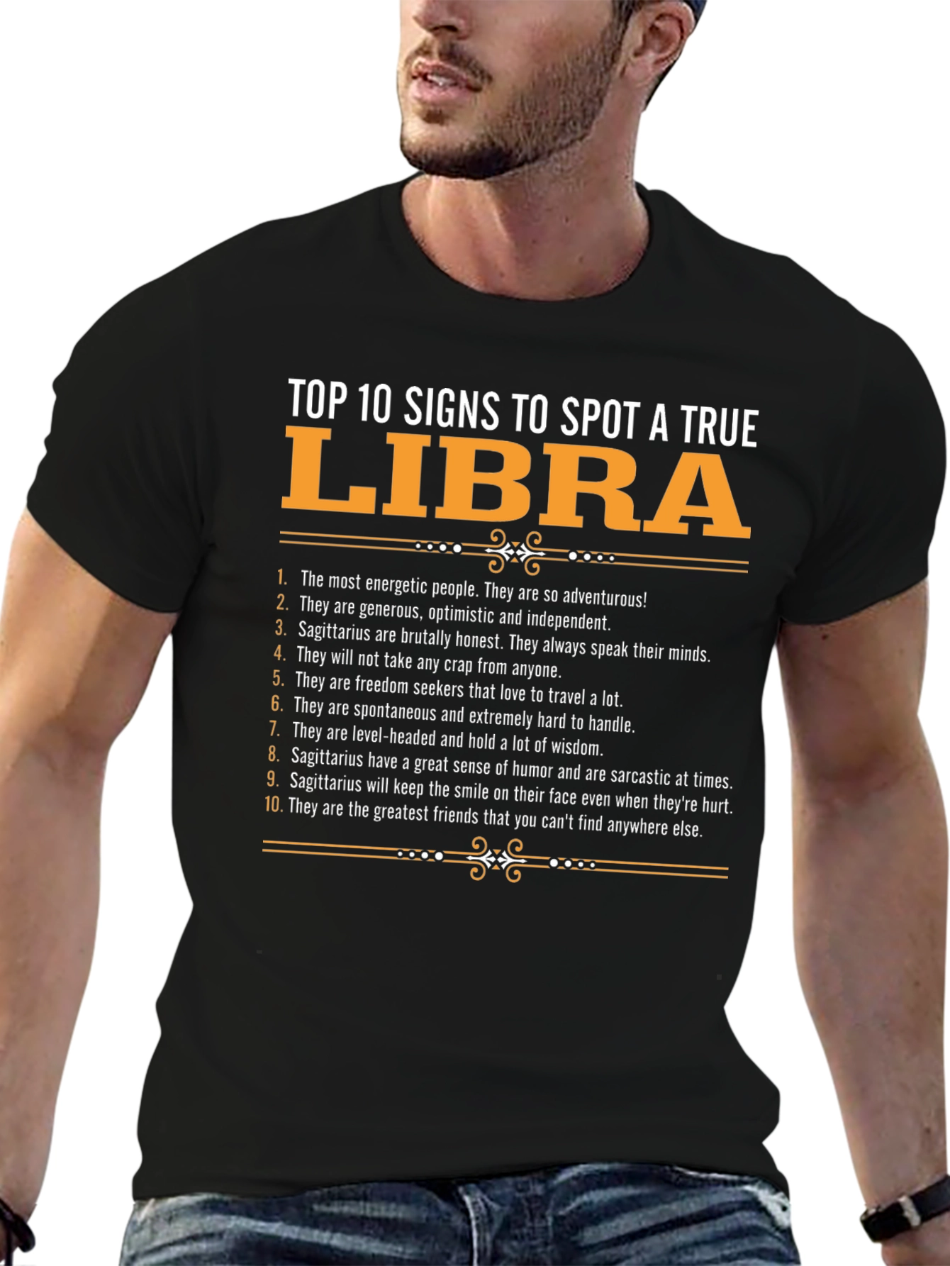 True Libra Zodiac Sign T-Shirt