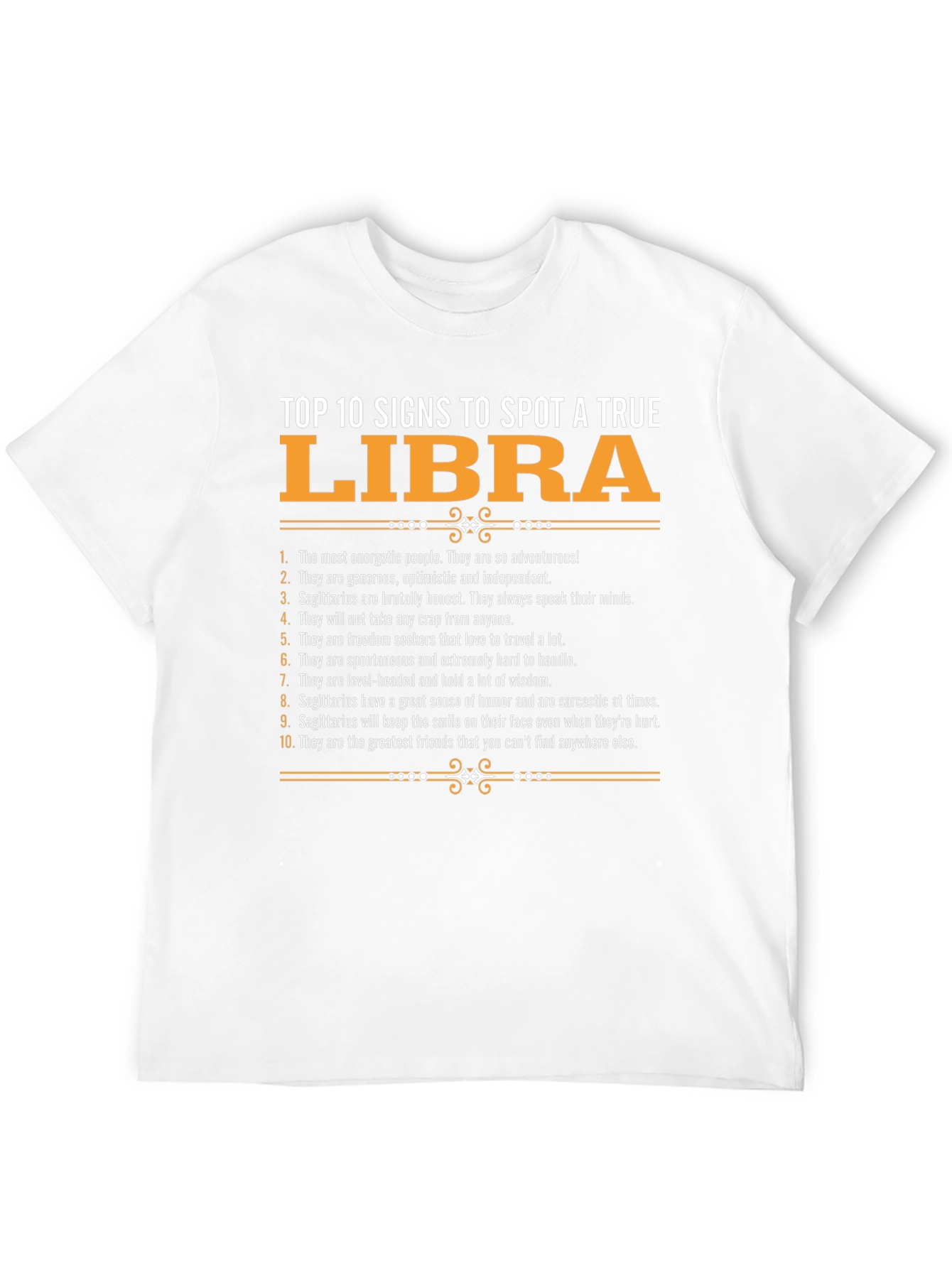 True Libra Zodiac Sign T-Shirt