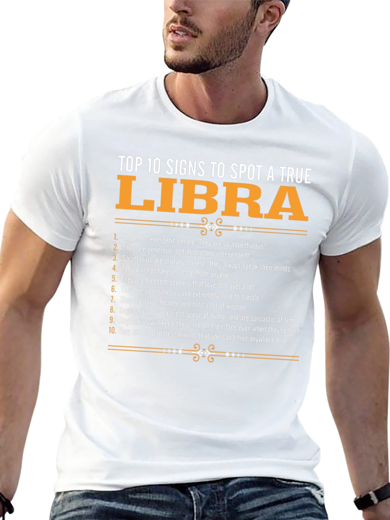 True Libra Zodiac Sign T-Shirt