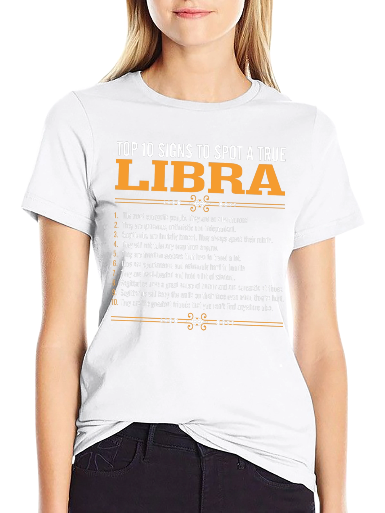 True Libra Zodiac Sign T-Shirt