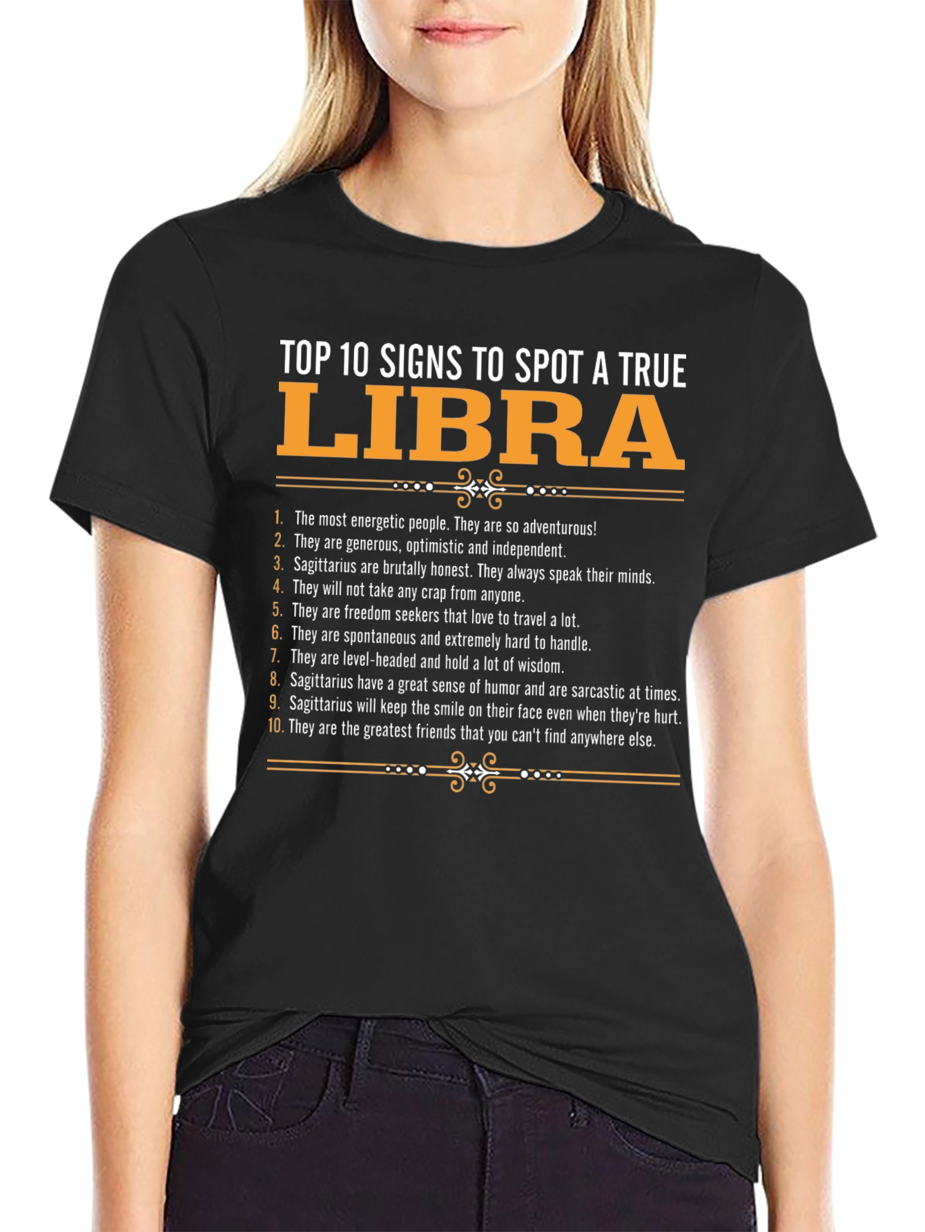 True Libra Zodiac Sign T-Shirt