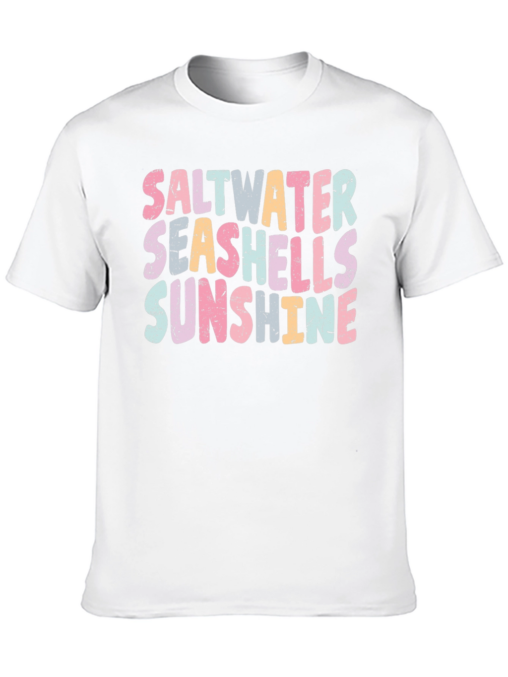 Saltwater Seashells Sunshine Graphic Tee