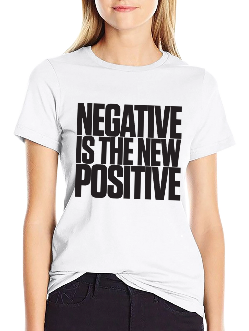 Negative Is The New Positive Graphic Tee