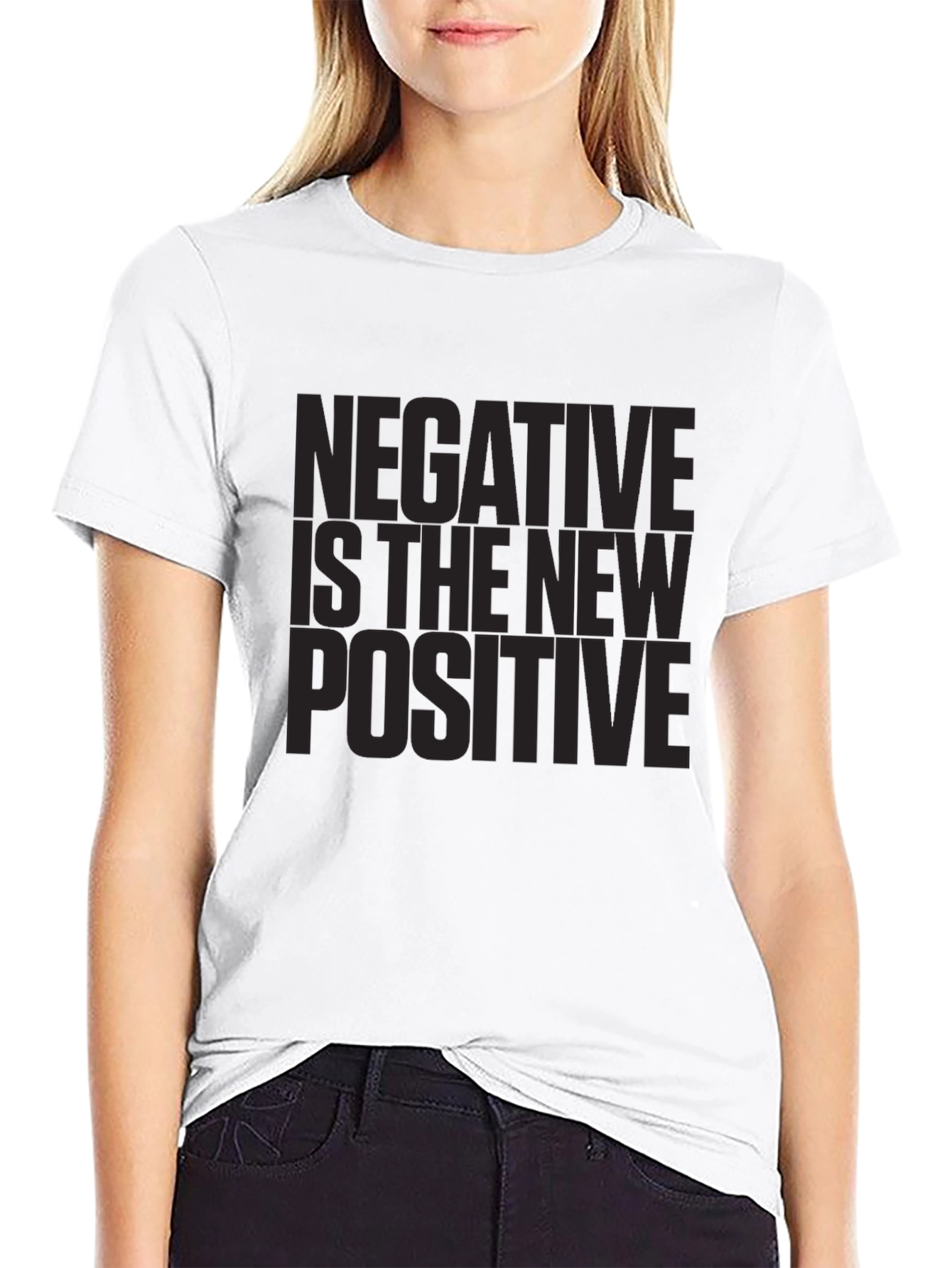 Negative Is The New Positive Graphic Tee