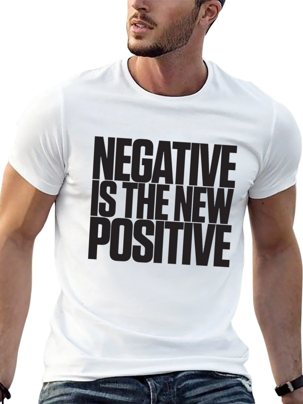 Negative Is The New Positive Graphic Tee