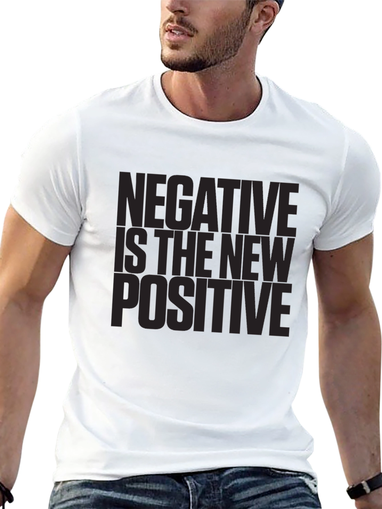 Negative Is The New Positive Graphic Tee