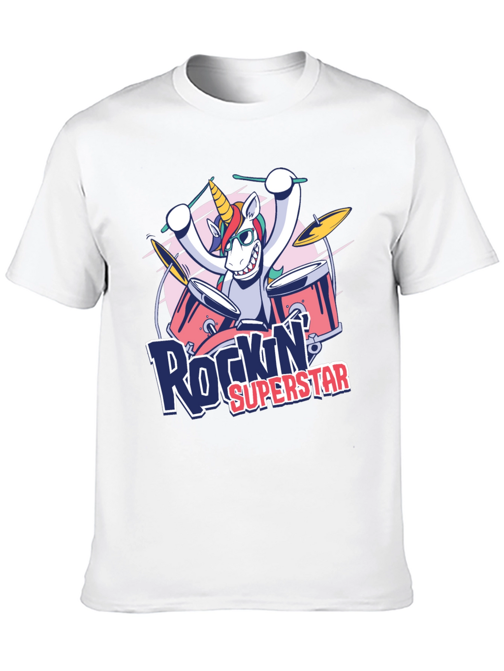 Rockin Superstar Unicorn T-Shirt