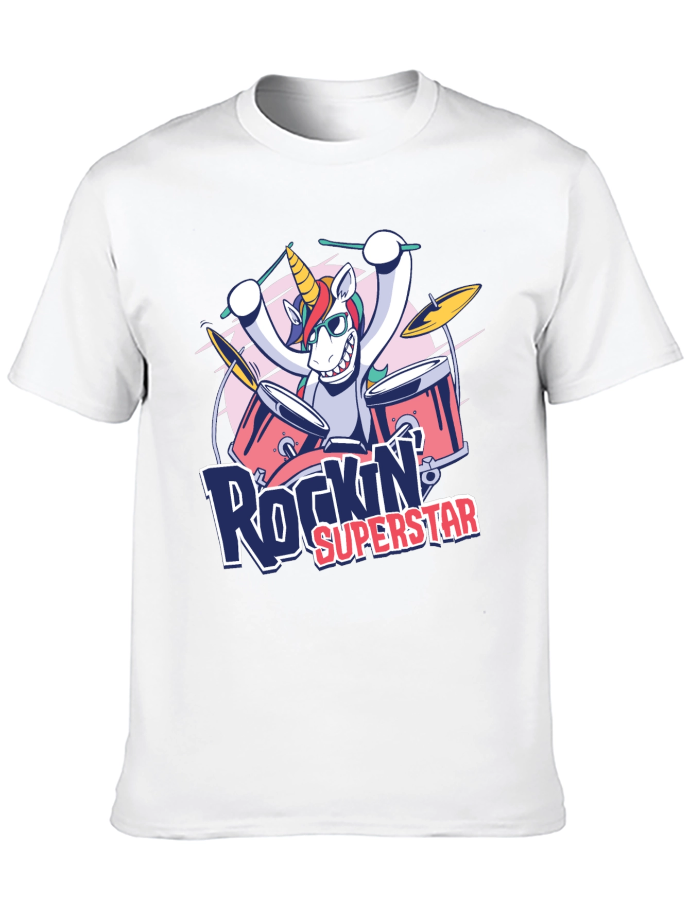 Rockin Superstar Unicorn T-Shirt