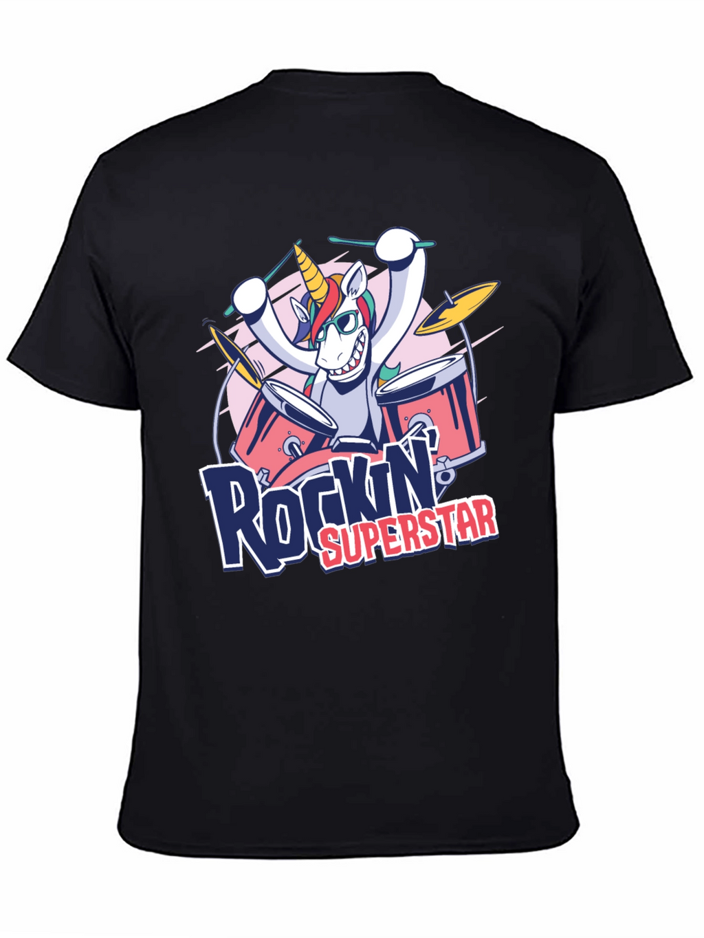Rockin Superstar Unicorn T-Shirt