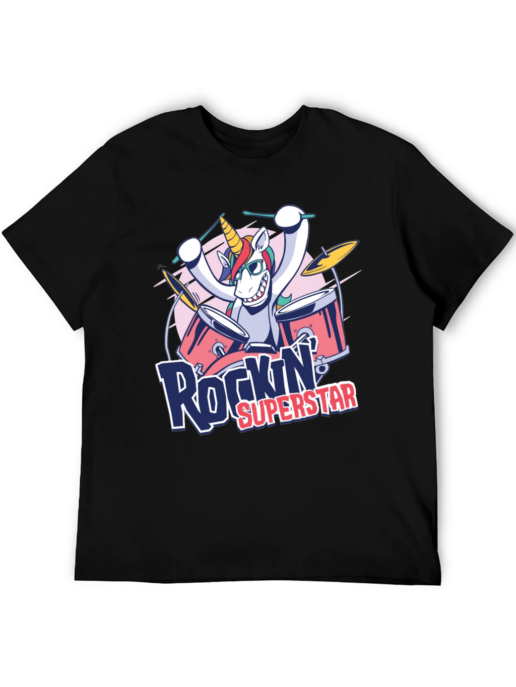 Rockin Superstar Unicorn T-Shirt