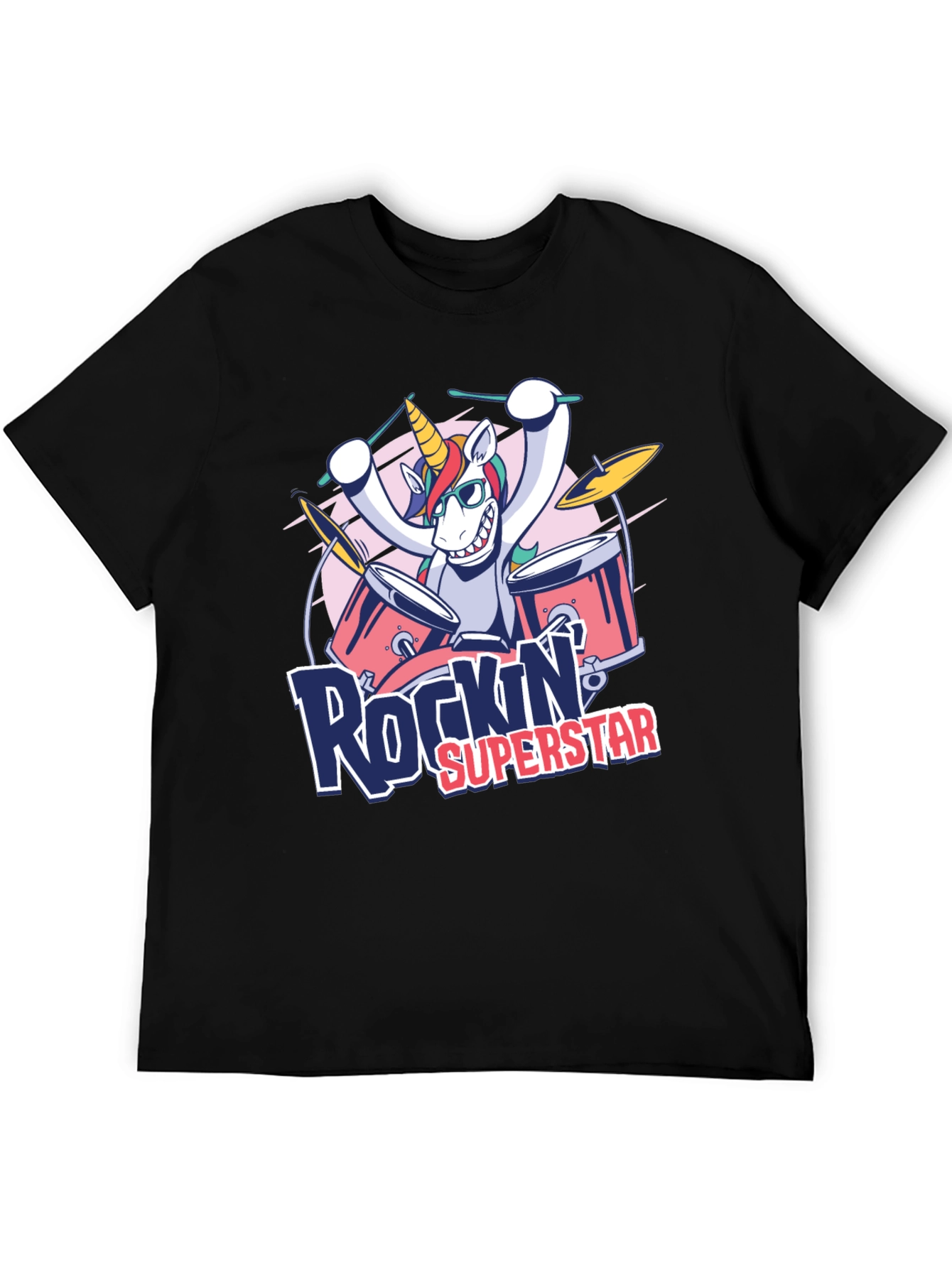 Rockin Superstar Unicorn T-Shirt