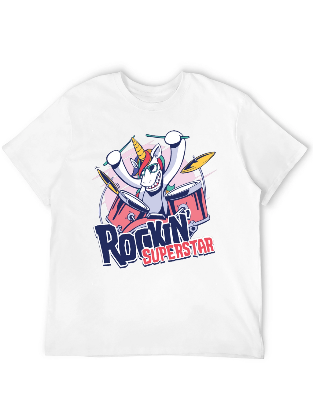 Rockin Superstar Unicorn T-Shirt