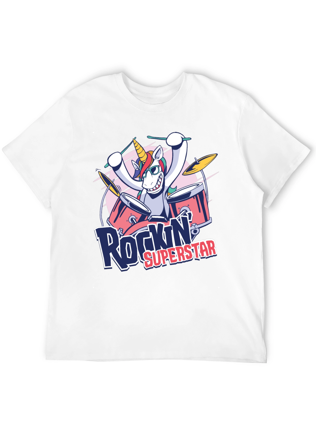 Rockin Superstar Unicorn T-Shirt