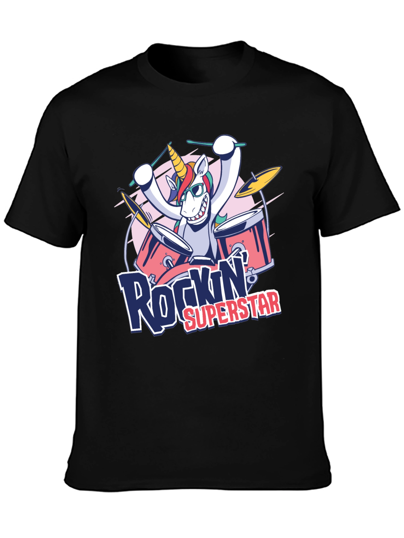 Rockin Superstar Unicorn T-Shirt
