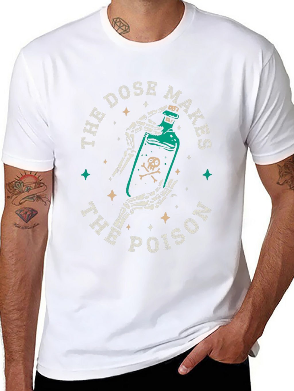 The Dose Makes the Poison Graphic Tee