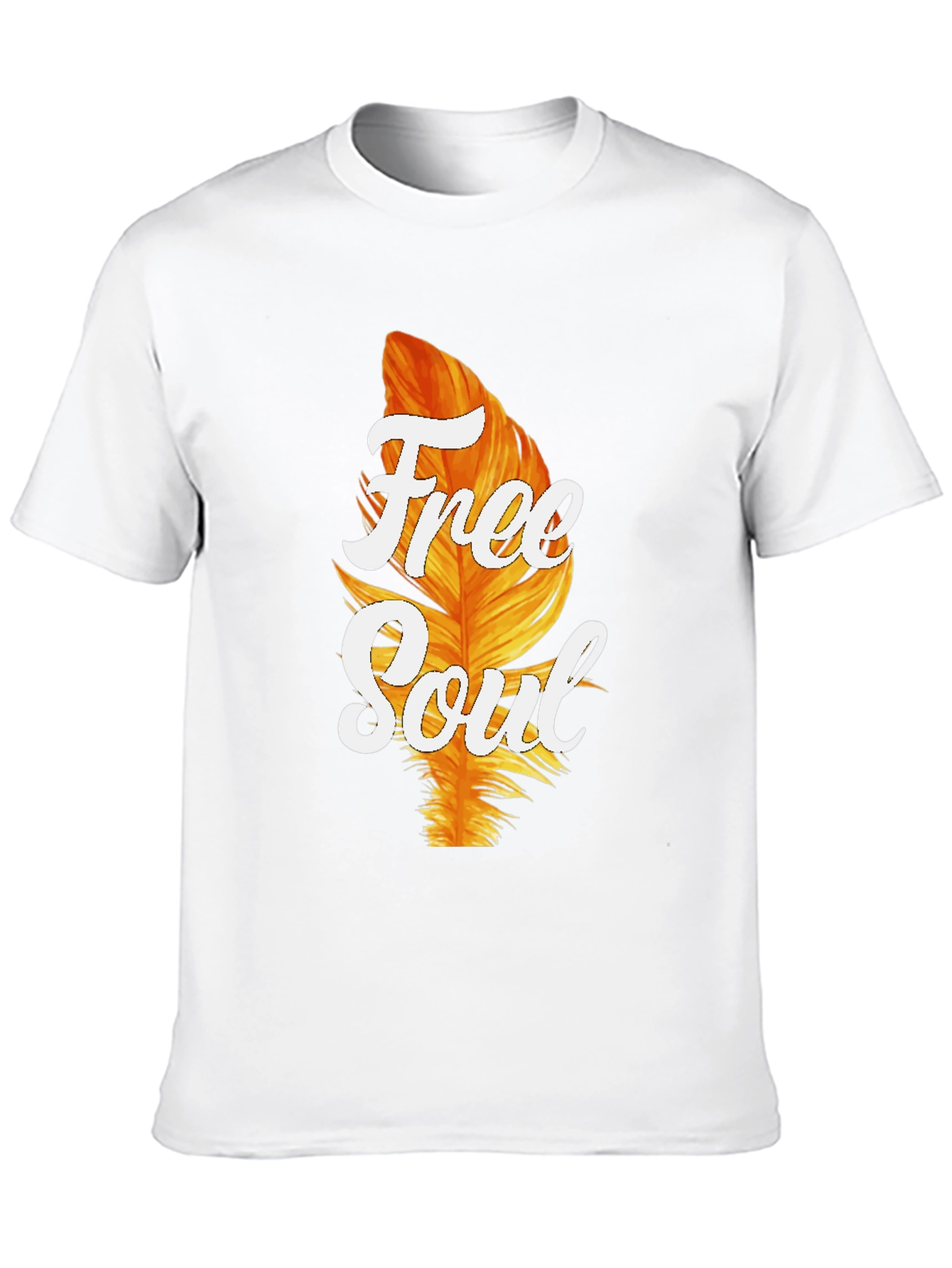 Free Soul Graphic T-Shirt - Black
