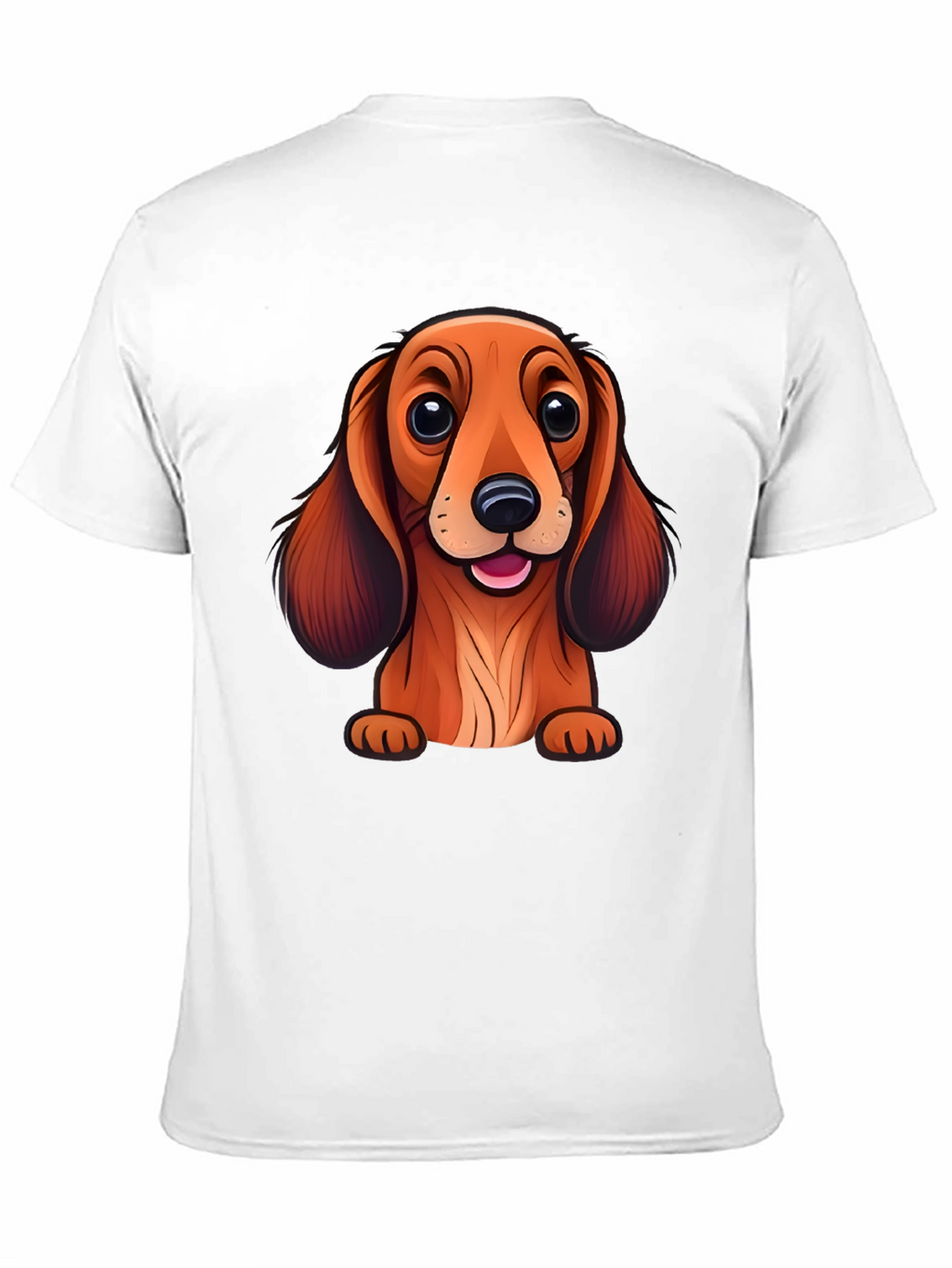 Cute Dachshund Cartoon T-Shirt