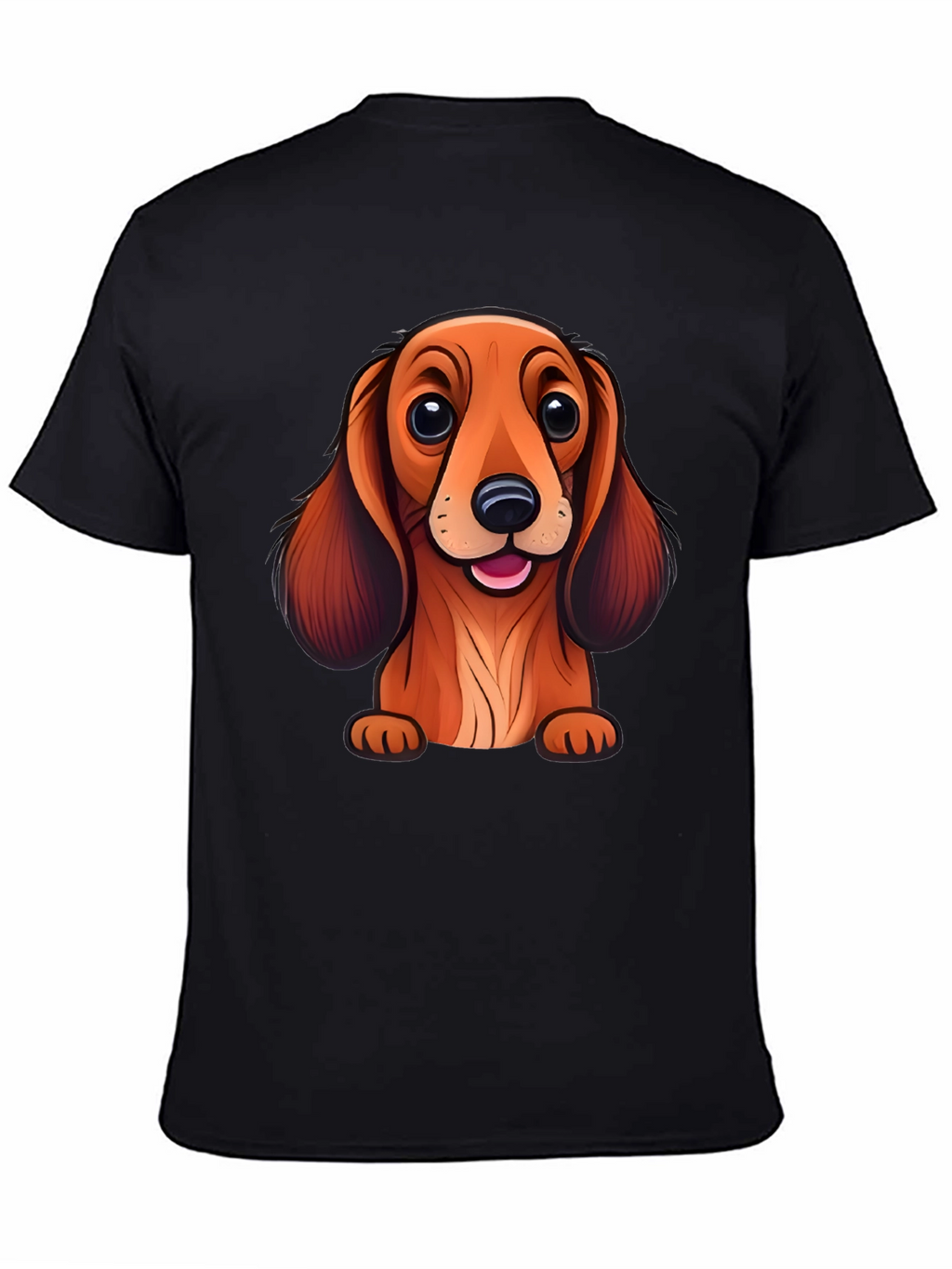 Cute Dachshund Cartoon T-Shirt