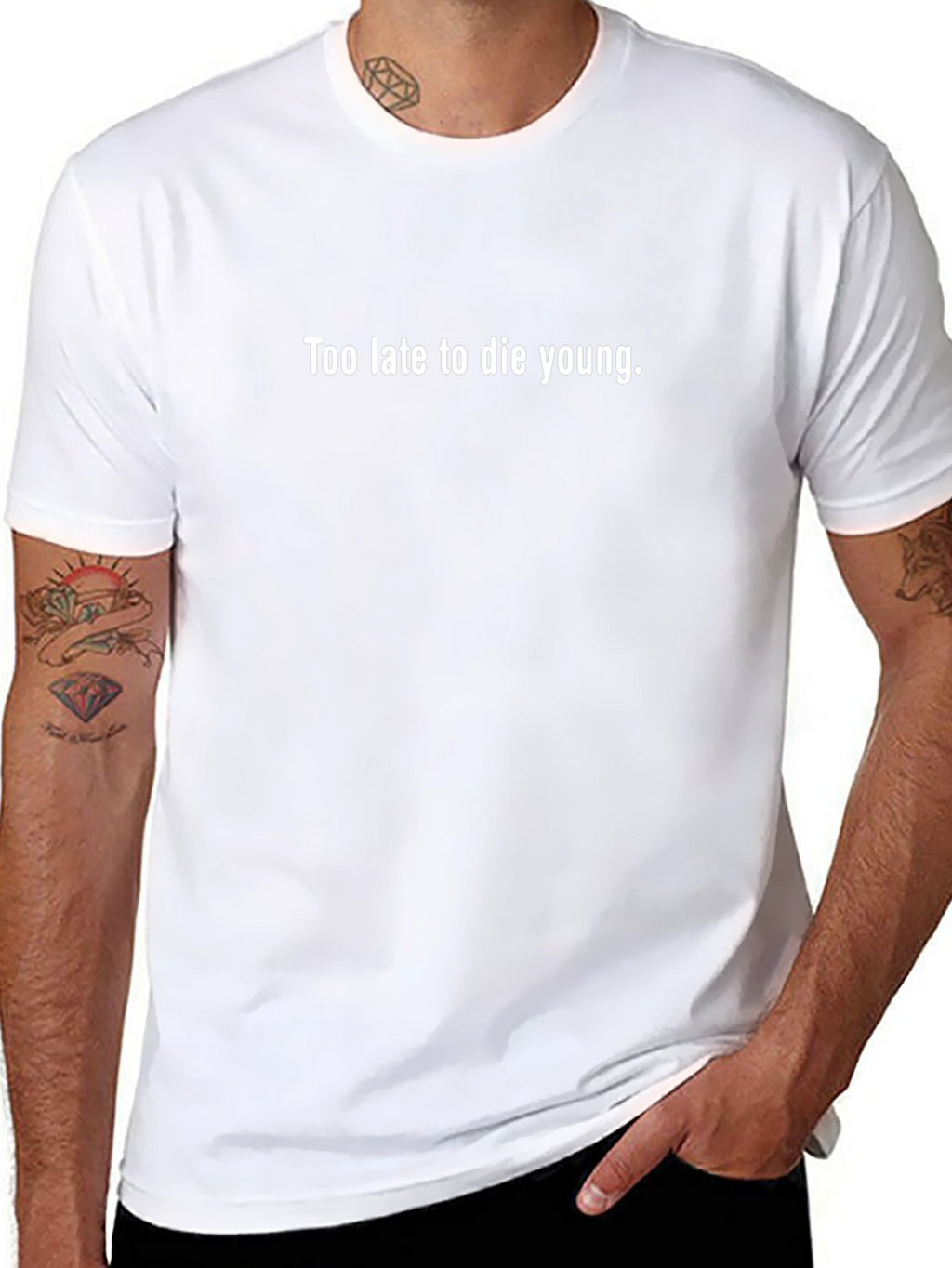Too Late To Die Young Graphic Tee