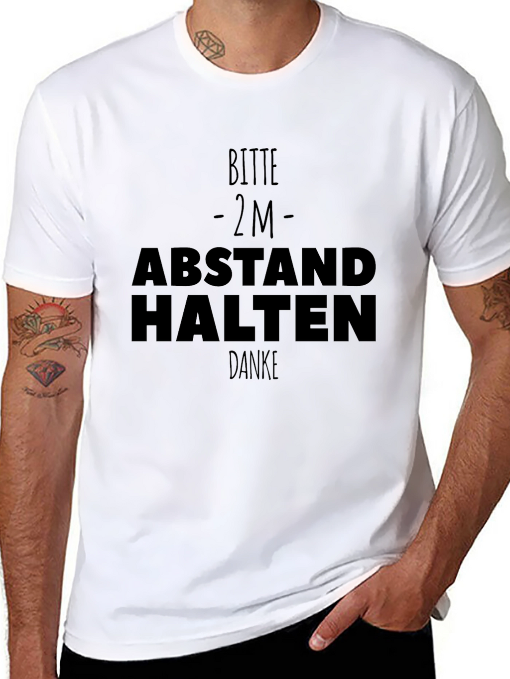 Bitte Abstand Halten T-Shirt