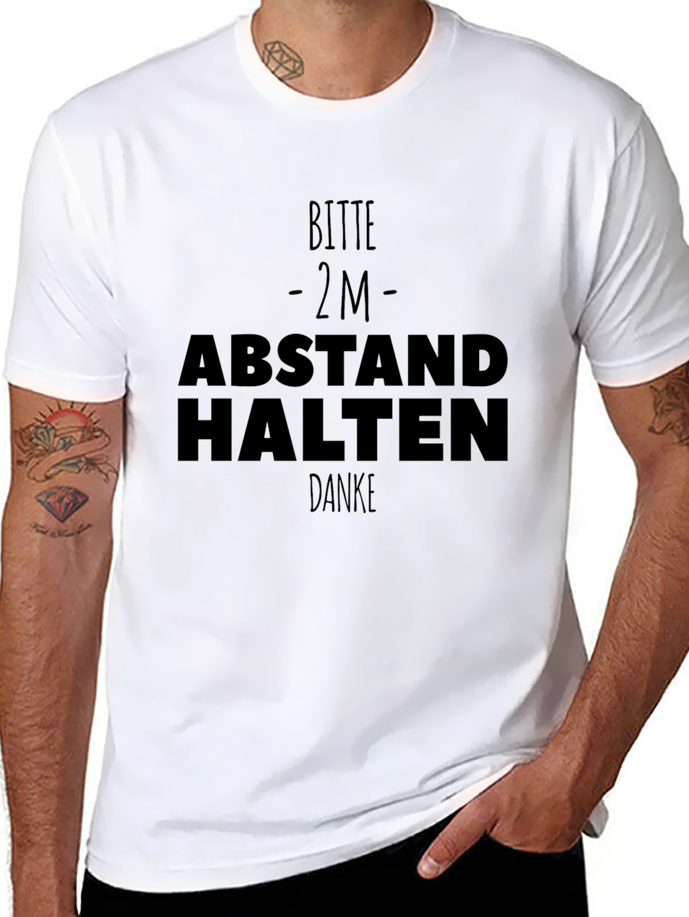 Bitte Abstand Halten T-Shirt