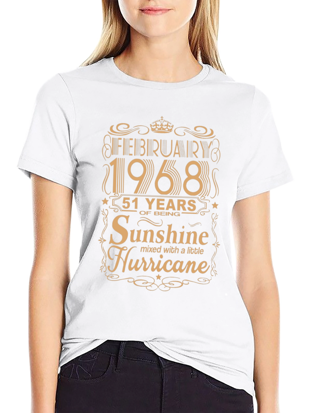 February 1968 51st Birthday Sunshine Hurricane T-Shirt
